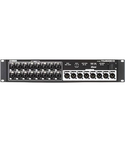 Amazon.com: Yamaha Tio1608-D Digital Stage Box with Dante
